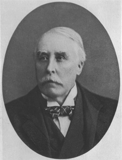 Photograph of the writer John Hollingshead, from his 1895 memoir My Lifetime