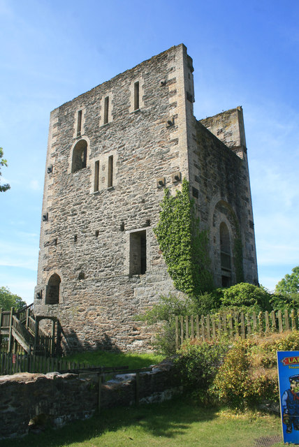 The surviving engine house at East Wheal Rose, site of Cornwall's deadliest mining disaster.
