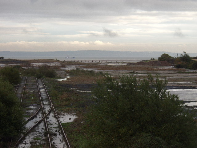 The site of Point of Ayr Colliery, Llanasa — the last colliery to close in the Flintshire & Denbighshire coalfield.