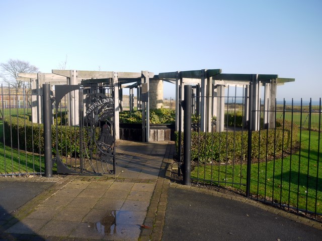 The Memorial Garden at the site of Easington Colliery, County Durham, commemorating those who worked at the pit and the victims of the 1951 disaster.