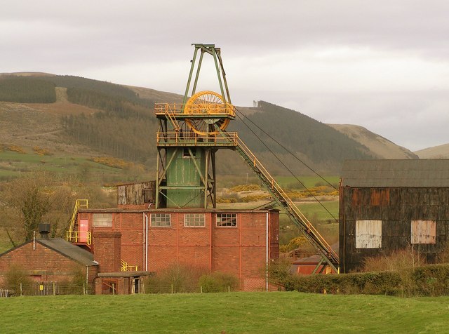 Florence Mine, Egremont, Cumbria, photographed in 2006 while still working on a small scale as the Egremont Mining Company.