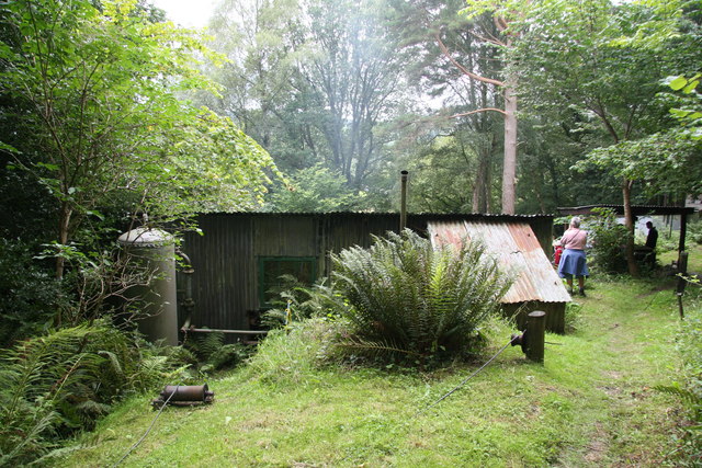 The restored surface buildings and plant of Kelly Mine on the eastern flank of Dartmoor.