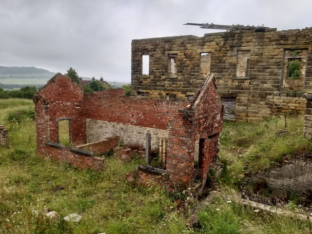 The main winding house and boiler pump house at Skelton Park Pit, one of the best-preserved Cleveland ironstone mine sites