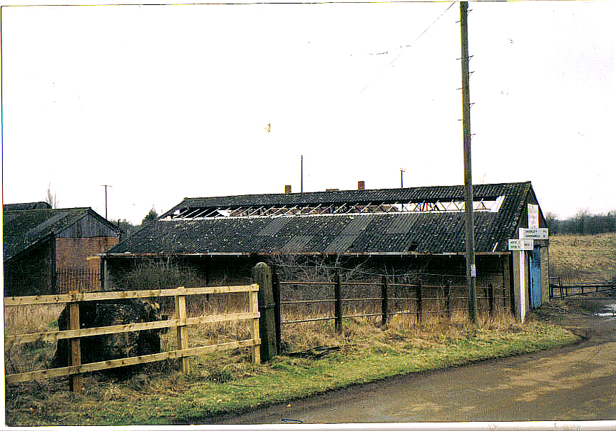 Surviving remains of the Wroxton ironstone workings.