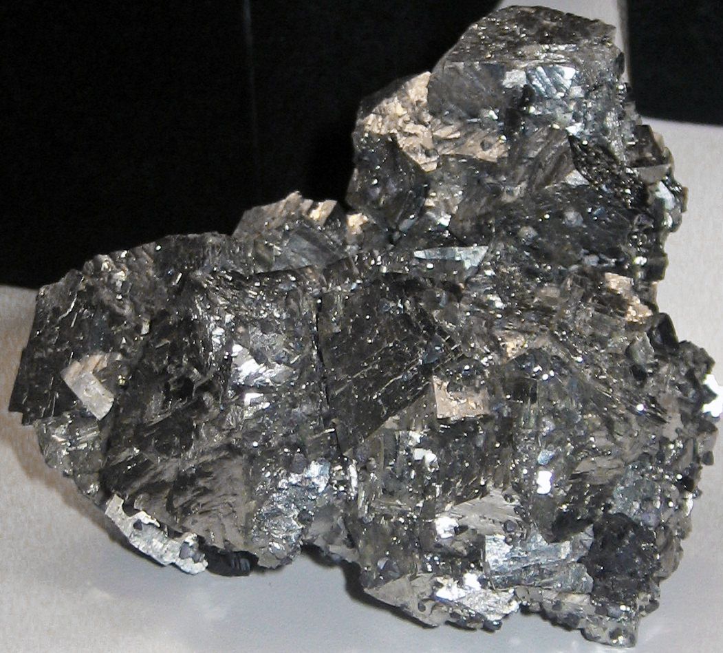 A mass of arsenopyrite, the iron-arsenic-sulphur mineral that was Cornwall's main source of arsenic as a tin- and copper-mining by-product.