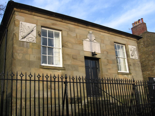 The Moot Hall in Wirksworth, Derbyshire, built in 1814 and still the meeting place of the Great Barmote Court.