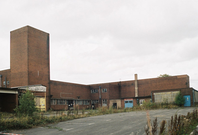The surviving pithead baths building at Chatterley Whitfield Colliery, Staffordshire.