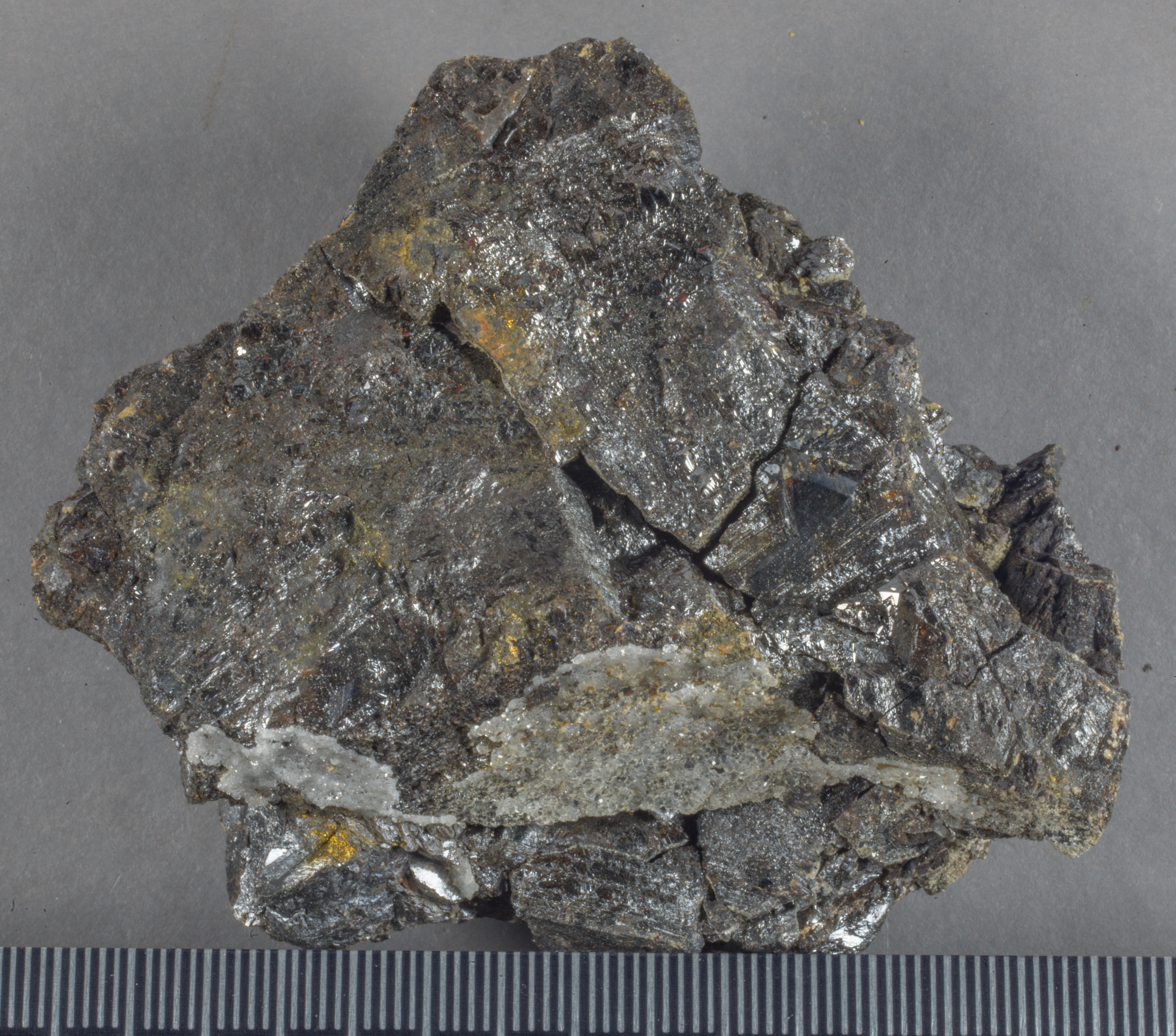 A specimen of sphalerite, or zinc blende, the zinc sulphide ore historically discarded as lead-mining waste before galvanising created demand for it.