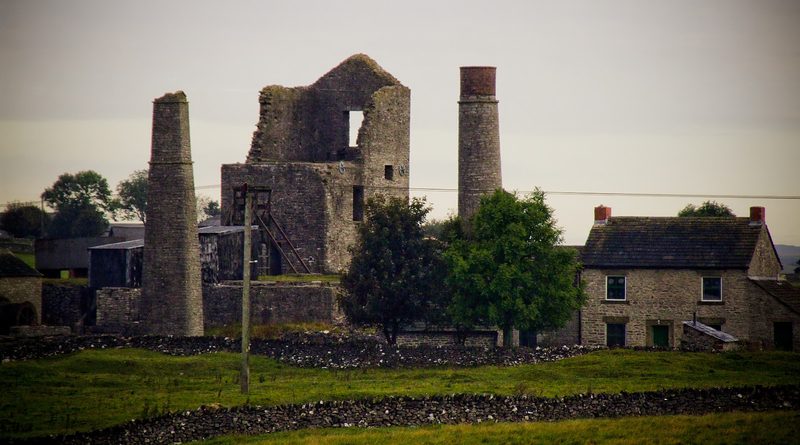 Magpie Mine, near Sheldon, Derbyshire — the most complete surviving lead mine in the Peak District.