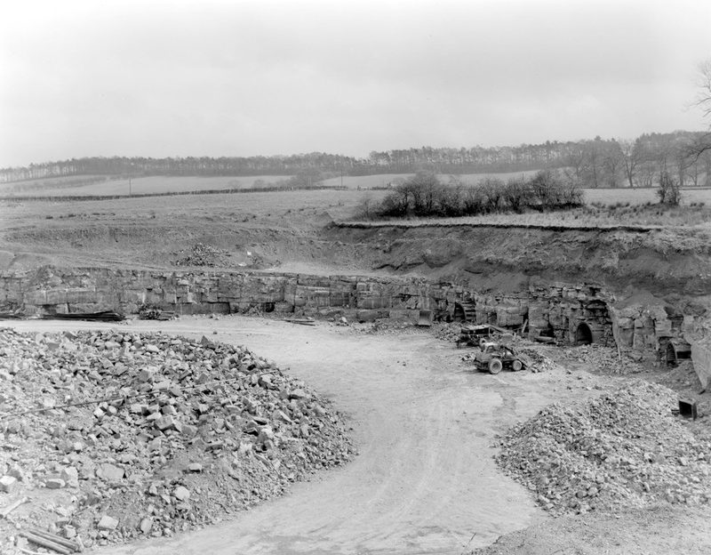 Darnley Quarry south-west of Glasgow, photographed in 1959.
