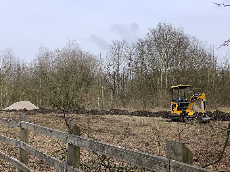 The Minnie Pit Disaster heritage site at Halmer End with information boards and memorial features on the former pit site